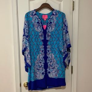 Lilly Pulitzer silk caftan NWT size 6